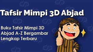 Buku Seribu Mimpi 3D Bergambar